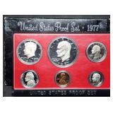 1977 US Mint Proof Set w/ Ike Dollar