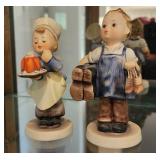 Hummel #143 Boots & 128 Baker Figures Nice