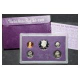 1987 US Mint Proof Set MIB