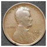 1910-S Lincoln Cent, Key Date