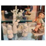 Goebel Angel Figurines & Hummel Weary Wanderer