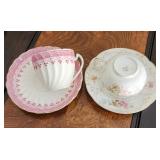Minton's & Rosenthal Cup & Saucer Sets