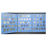 Jefferson Nickel Whitman Album, 11 Silver Nickels
