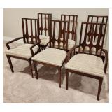 Broyhill Bresilia Mid-Century Walnut Dining Chairs