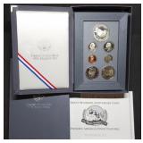 1991 US Mint Prestige Proof Set with Silver Dollar