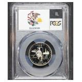 2003-S Proof Illinois Quarter PCGS PR69 DCAM
