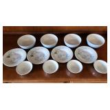 Pfaltzgraff Winter Frost Polar Bear 12pc Stoneware