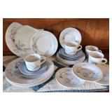 Pfaltzgraff Winter Frost 20pc Stoneware Dinner Set