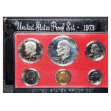 1973 US Mint Proof Set w/ Ike Dollar