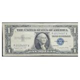 1957 A $1 Silver Certificate Nice Note
