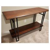 Baxton Studio Wood & Metal Console Table 46x13