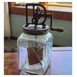 Dazey 4 Quart Glass Butter Churn