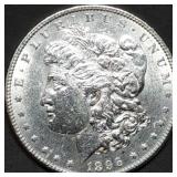 1896 Morgan Silver Dollar BU