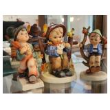 3 Hummel Figures #174, #142 & Merry Wanderer