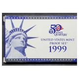 1999 US Mint Proof Set MIB