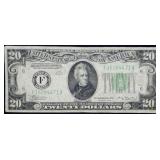 1934 A $20 FRN Atlanta Georgia Nice Note
