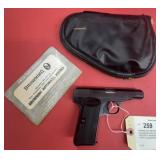 Browning 1910/55 .380 Pistol