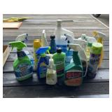 Large Lot of Cleaners & Detergents