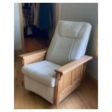 Oak Mission Rocker Recliner