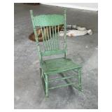 Painted Sewing Rocker