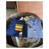 Closet Full of Men's Clothing