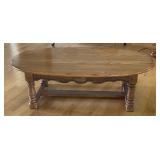 52" Oval Coffee Table