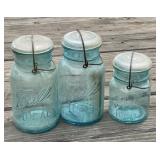 2 - Qt and 1 - Pt Canning Jars