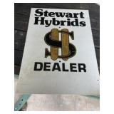 Stewart Seed Sign