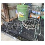 Flower Basket and Stands
