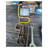 Shop Light and Tools