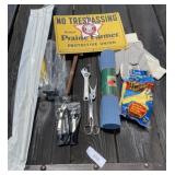 Hand Tools, Prairie Farmer Sign & More