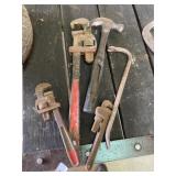 Pipe Wrenches, Hammer and More
