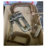 Staple Gun and C-Clamps