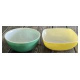 2 - Pyrex Bowls