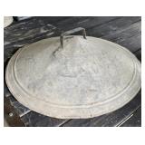 Galvanized Dome Lid