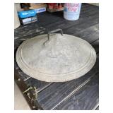 Galvanized Dome Lid