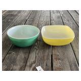 2 - Pyrex Bowls