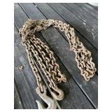 16' Approx Log Chain with Hooks