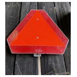 Slow Moving Vehicle Sign