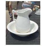 Bowl and Pitcher