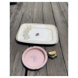 Ironstone Tea Leaf, Granite Plate, More