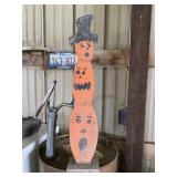 Wood Silhouette Halloween Decoration
