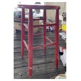 Painted Wood Stool