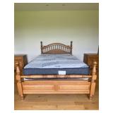 Queen Size Oak Bed