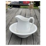 Bowl and Pitcher