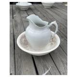 Bowl and Pitcher