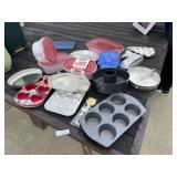 Large Lot of Bakeware and Food Storage