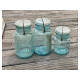 2 - Qt and 1 - Pt Canning Jars