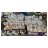 Large Lot of Beverage Glasses