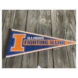 Fighting Illini Pennant